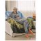 เซตชุดนอนพร้อมซับใน รุ่น Dark Blue Floral Prints Loungewear Set