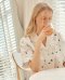 Cotton Blue Florals Print Sleepwear Set