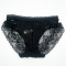 Black Lace Trim Briefs