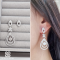 2 in 1 Chandelier Earrings