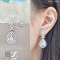 2 in 1 Dangle Earrings