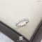 diamond eternity ring in 18K white gold