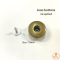 Button jeans donut gold