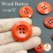 Wood Buttons 25 mm