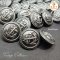 Silver vintage buttons 20mm(copy)