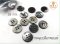 Black MOP Buttons 20 mm