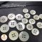White MOP Buttons 15 mm