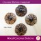 Floral Coconut Buttons CC11