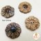 Floral Coconut Buttons CC9