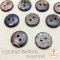 Coconut Buttons Size 25mm