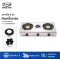Gmax เตาแก๊สสแตนเลส 3 หัว หัวเตาเหล็ก ไฟแรง รุ่น GL-303A-20