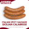 (Frozen) Sicilian Calabrese (Italian Spicy Sausage) 250g