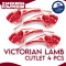 Victorian Lamb Cutlets (4 pcs/pack) (370-430g)