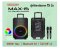 ตู้ลำโพงแบบมีล้อลาก  15 นิ้ว DECCON MAX-15