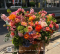 กระเช้าดอกไม้สด size XL สีสรรสดใส  เหมาะสำกรับการแสดงความยินดี ร้านดอกไม้ Le Floriste
