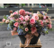 กระเช้าดอกไม้สด สวยหวานสดใส หเหมาะสำหรับแสดงความยินดี ร้านดอกไม้ lefloriste