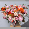 สั่งแจกันดอกไม้สดพรีเมียม  Blooming Elegance 66 แสดงความยินดีองค์กร | Le Floriste