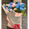 ช่อดอกไม้สดสีสันสดใส Le Floriste สำหรับแสดงความยินดี/รับปริญญา (