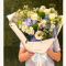 ช่อดอกไม้สดสีสันสดใส Le Floriste สำหรับแสดงความยินดี/รับปริญญา (