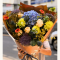 ช่อดอกไม้สดสีสันสดใส Le Floriste สำหรับแสดงความยินดี/รับปริญญา (