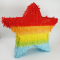 Rainbow Star Piñata