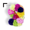 Number 9 Flowers Piñata