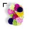 Number 9 Flowers Piñata