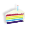 Rainbow Cake Piñata