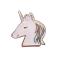 7" UNICORN PAPER PLATE