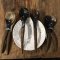 Salad Spoon&Fork Set#6