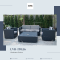 Rattan Sofa set
