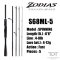 SHIMANO ZODIAS (5PCS PACK ROD) คันเบ็ด 5ท่อน สายเดินทาง สายหลบ สะดวกปลอดภัย