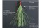 DECOY FB-5 FIBER TREBLE ตัวเบ็ดสามทางแฟลชเขียว เหยื่อผิวน้ำเปรี๊ยะๆ