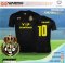 เสื้อฟุตบอล Warrix WA-FBA572 ทีม VIP-SUMITOMO สีดำและเหลือง งานออกแบบโลโก