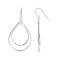 Sterling silver drop earring