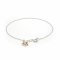 Sterling Silver Butterfly Charm Orange Anklet
