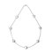 Sterling Silver Plain Shell Necklace