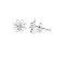 Sterling Silver Flower Stud Earring