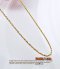 สร้อยคอทองเคอิตาลี่ 18K (750) เกลียวเชือกสองกษัตริย์ สวยๆน่ารักๆ