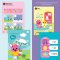 (Set 6 เล่ม) Pinkfong Baby Shark First Words Activity Book แบบฝึกหัดภาษาอังกฤษเด็ก 2-4 ขวบ