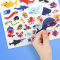 Pinkfong - Sticker Bag - Sea Animals with play board