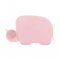 จานหลุมใส่อาหารเด็ก มีฝาปิด ลาย Elephant - Pastel Pink (Food Tray)