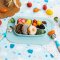 Silicone Whale Food Tray Mat - Pastel Mint