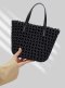 Minicube PU leather Woven Bag Model B1786-1