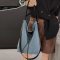 Minicube Denim Bucket Shoulder Bag Model 3382