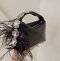 Minicube Ostrich Hair Clutch Bag Model 9802