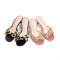 Micco รองเท้าเเตะเเฟชั่น ส้นสูงเปิดหน้า รุ่น 2910-5A