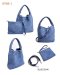 Minicube Woven Denim Handbag Model B988-1