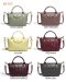 Minicube PU woven leather Handbags Model B1767