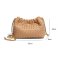 Minicube Hand-Woven Bag Classic Style Shoulder Messenger Bag Model B1849